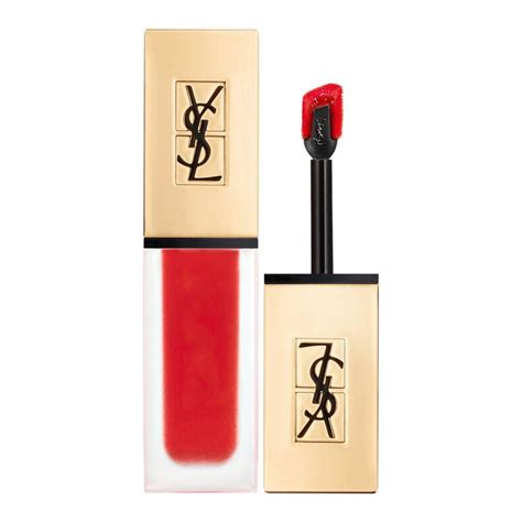 Ysl / Tatouage Couture Liquid Matte Lip Stain (12) Red Tribe .20 